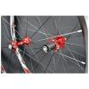 ZECHAO 700C Bike Wheelset,C/V Brake Double Wall Alloy Rim 7-11speed Cassette Sealed Bearing Hub Racing Bike Wheel Wheelset (Color : B-Red, Size : 700C) view 3