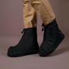 BEARMY Fashion Thickened with Zipper Waterproof Layer Waterproof Shoe Cover sandproof Shoe Cover Outdoor Travel Waterproof Shoe Cover (Small) view 4