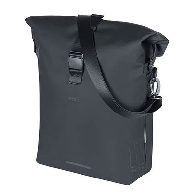 Basil Unisex - Adult Shoulder Bag, Night Black, 37 x 32 x 16 cm