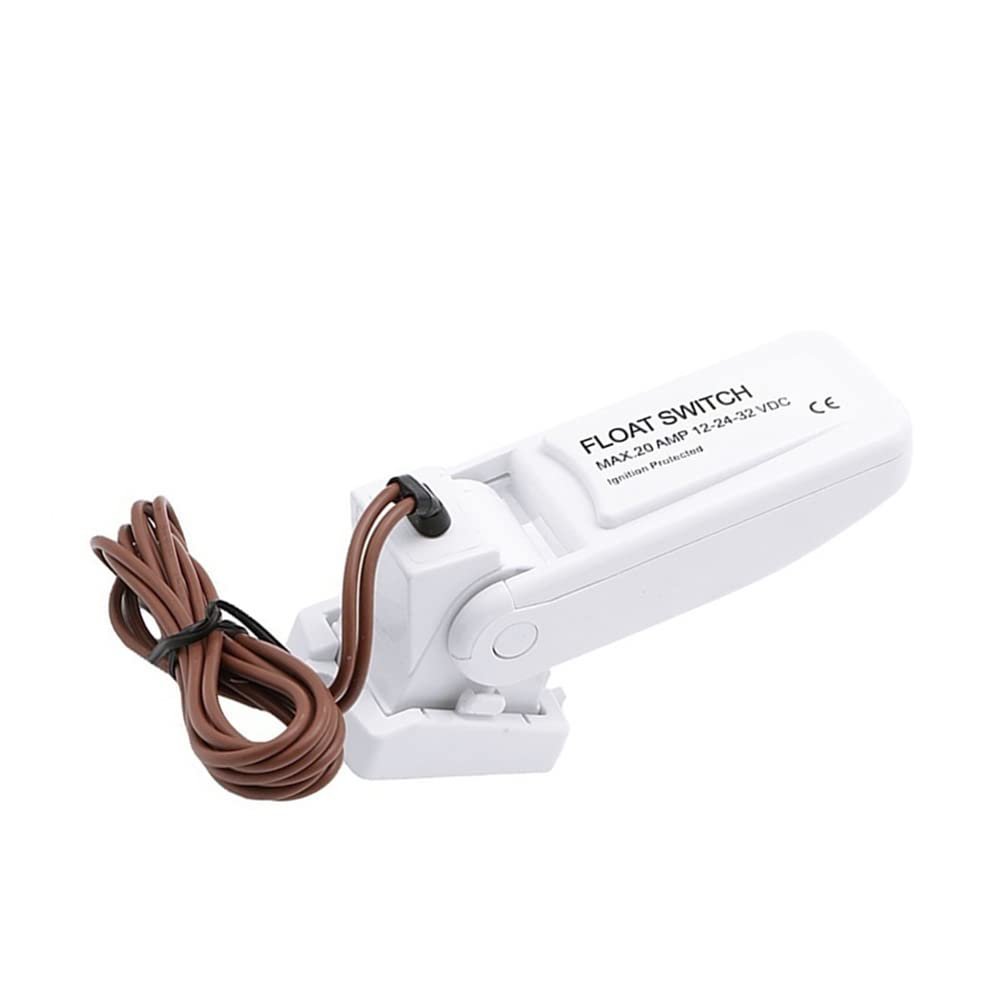 12V 1100GPH Automatic Boat Bilge Pump Float Switch Bilge Switches Sensor for Electric Water Pump