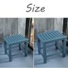 Bathroom Bench Stool Bathtub Shower Chair Wood Bathroom Stools Shower Seat Bench Spa Stools Waterproof Indoor Outdoor Use Home Footstool Bathtub Elderly Disabled Mobility Aid Show ( Size : 44*33*46cm view 2