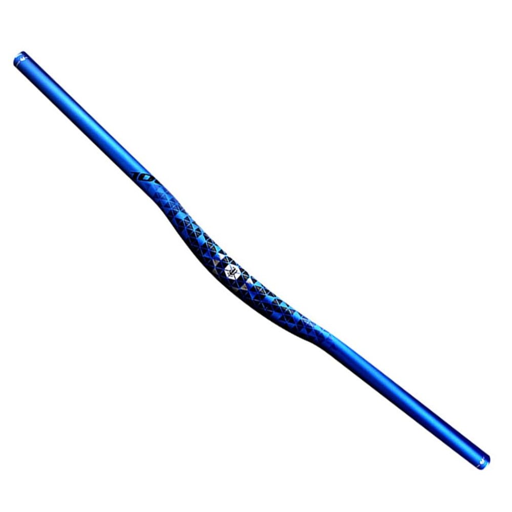 HIMALO Mountain Bike Riser Handlebars 31.8mm MTB Handlebar 780mm 800mm Aluminum Alloy Extra Long Bars DH/XC/AM (Color : Blue, Size : 780mm)