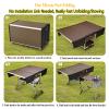 Portable Folding Light-Duty Camping Kitchen Table, Outdoor Cooking and Barbecue Table, Box Expansion Size 37*26*36'', Weight 29lb, Suitable for More Than 4 People in Wild Camping,Advanced view 4
