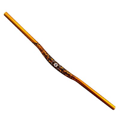 HIMALO Mountain Bike Riser Handlebars 31.8mm MTB Handlebar 780mm 800mm Aluminum Alloy Extra Long Bars DH/XC/AM (Color : Gold, Size : 780mm)