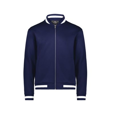 Holloway V-Street Full Zip Jacket Navy/White 2XL