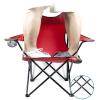 HUHJYUGE High Back Folding Camping Chair, Lawn Folding Chairs, Portable Camping Chairs for Adults, with Carrying Bag & Cup Holder, for Outdoor Camp Festival Concert Travel (D) view 4
