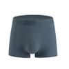 JEsilunmaMY Men's Stripe Ribbed Cotton Underwear Mid Waist Support Pouch Boxer Briefs Seamless Stretch Underpants Trunks (Grey-1PC,XX-Large) view 1