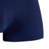 JEsilunmaMY Men's Ice Silk Seamless Pouch Underwear Plus Size Stretch Mid Waist Boxer Briefs Solid Color Performance Trunks (Blue30-5PC,Large) view 4