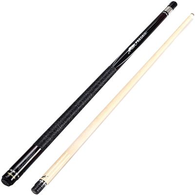 WLONK Maple Pool Cue Adult 58 Inch, 1/2 Split Pool Cue Stick 19Oz Stable Hit, Billiard Pool Cueng and Durable Apply to Black Eight/Nine Balls,Billiard Cue Barrel Set(Color:b;Size:13Mm)
