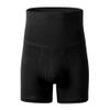JEsilunmaMY Men's High Waist Sport Underpants Tummy Control Shapewear Body Shaper Boxer Briefs Solid Color Athletic Underwear (Black-1PC,3X-Large)