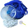 Drasry Fishing Cast Net with Aluminum Ring 3/8 or 1/2 Mesh for Saltwater Freshwater Bait Shrimp Trap Fish Throw Net Size 4FT/5FT/6FT/7FT Radius (Gray Sinkers 3/8 Mesh, 5FT / 150cm Radius view 1