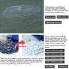 Drasry Fishing Cast Net with Aluminum Ring 3/8 or 1/2 Mesh for Saltwater Freshwater Bait Shrimp Trap Fish Throw Net Size 4FT/5FT/6FT/7FT Radius (Gray Sinkers 3/8 Mesh, 5FT / 150cm Radius view 2