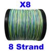 Reaction Tackle Braided Fishing Line - 8 Strand Aqua Camo 100LB 1000yd view 4