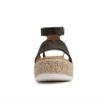Soda Topic Open Toe Buckle Ankle Strap Espadrilles Flatform Wedge Casual Sandal (Camouflage, 7.5) view 3