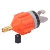 CHICIRIS Paddle Valve Adapter, Paddle Board Pump Adapter High Pressure Portable for Boats (Orange view 1