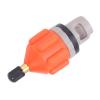 CHICIRIS Paddle Valve Adapter, Paddle Board Pump Adapter High Pressure Portable for Boats (Orange view 3