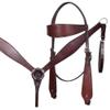 HILASON 16 in Western Horse Barrel Racing Trail Pleasure American Leather Saddle Tack Set Brown Comfytack view 3