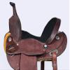 HILASON 16 in Western Horse Barrel Racing Trail Pleasure American Leather Saddle Tack Set Brown Comfytack view 4
