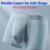 Tons Man Sexy Boxers Briefs with Front Open Hole,Reduce Exotic Sensitivity Lingerie Underwear Foreskin Too Long,Physical Therapy (as1, alpha, xx_l, regular, regular) view 4