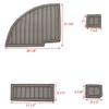 Rinker Boat Non-Skid Mats | 2018 236CC Port Dash Steps Gray Black (Set of 4) view 3