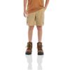 Carhartt Kid's CH8309 Canvas Cargo Work Short - Boys - 12 Youth - Dark Khaki view 1