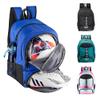 Moonlike Youth Soccer Bag, Soccer Backpack for Football Volleyball Basketball, Backpack with Ball Compartment and Ball Holder (Royal Blue) view 1