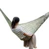 Camping Hammock, Single Person Portable Nylon Hammock with 100kg Capacity Lightweight Compact for Outdoor Camping Hiking Backyard Indoor Relaxation
