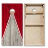 Tailgating Pros Tournament Grade Pyramid Cornhole Boards w/LED Lights: Built-in Multifunction LEDs, Score Keeper, Bean Bags, and Carrying Case view 2
