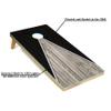 Tailgating Pros Pyramid Cornhole Board Set: Score Keeper, Bean Bags, and Carrying Case- 4'x2' Regulation Corn Hole Toss Game view 2