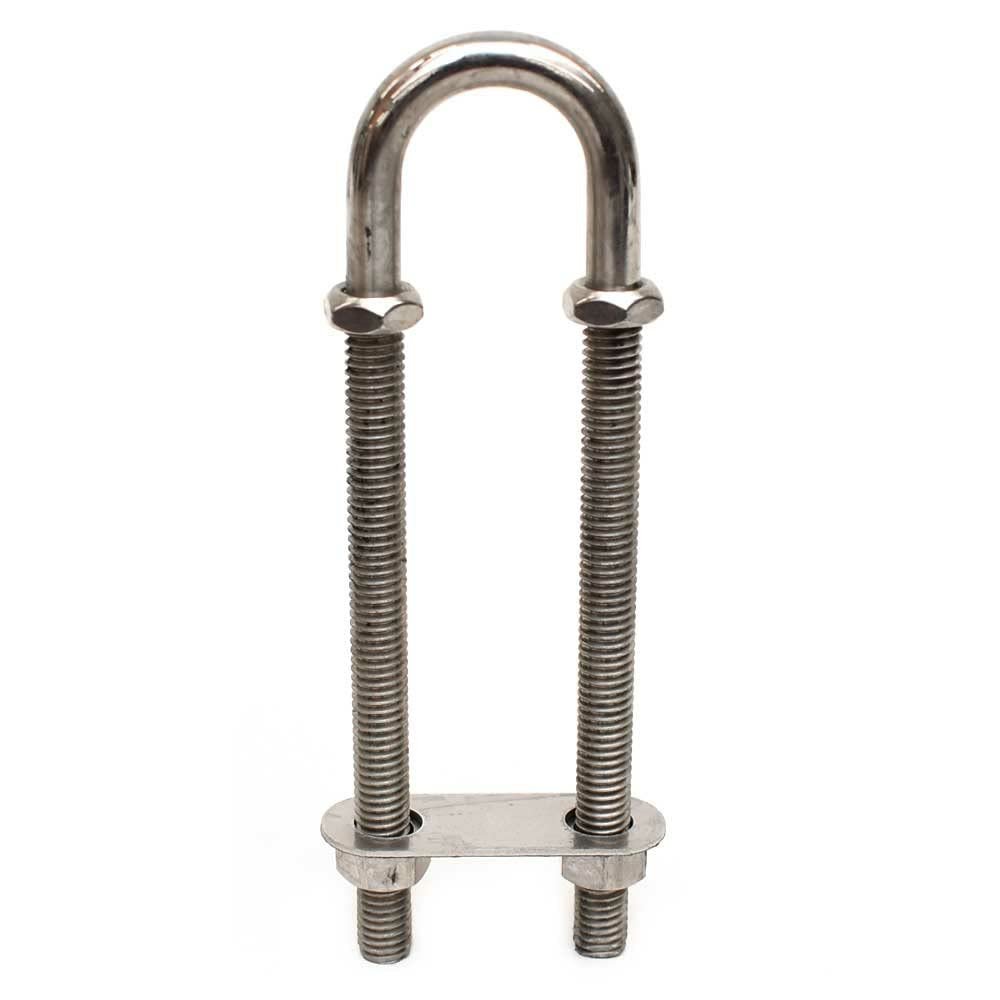 Boat Bow Eye U Bolt | 6 x 2 1/4 x 3/8 Inch Stainless Steel