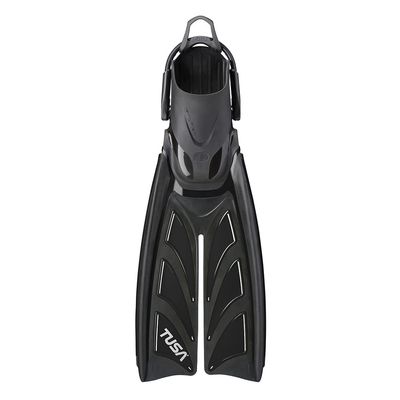 TUSA SF-0111 Hyflex Zoom Scuba Diving Fins, Medium, Black