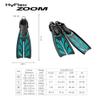 TUSA SF-0111 Hyflex Zoom Scuba Diving Fins, Medium, Black view 2