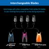 TUSA SF-0111 Hyflex Zoom Scuba Diving Fins, Medium, Black view 3