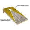 Tailgating Pros Tournament Grade Pyramid Cornhole Boards w/LED Lights: Built-in Multifunction LEDs, Score Keeper, Bean Bags, and Carrying Case view 3