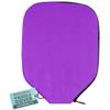 Palms-O-Aces Pickleball Paddle Cover | Canvas Padded Pickleball Paddles Sleeve with Zipper | Lightweight Protective Paddle Case for Standard Paddles | Paddle Cover Accessory | Purple view 1
