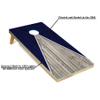 Tailgating Pros Pyramid Cornhole Board Set: Score Keeper, Bean Bags, and Carrying Case- 4'x2' Regulation Corn Hole Toss Game view 2