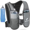 SWIFTVEST Running Phone Holder Vest | Waterproof Phone Pouch | Reflective Hydration Vest | Adjustable Waistband | Water Bottle Holder | Lightweight | 6 Pockets for Running Accessories - Men & Women view 1
