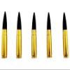 300 AAC Blackout Snap caps - Dummy Training Rounds - Set of 5 (Black & Brass) view 1