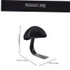 Veemoon 1pc Ergonomic Boy Girl Backrest Cushion for Bike Rear Seat Easy Install Thick Padded for Comfort and Safety Suitable for Standard Rear Racks view 2