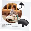 Veemoon 1pc Ergonomic Boy Girl Backrest Cushion for Bike Rear Seat Easy Install Thick Padded for Comfort and Safety Suitable for Standard Rear Racks view 4
