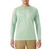 SG Edge Men's Activewear Basic Outdoor Series Sun Protection Long Sleeve Shirt,Cameo Green,L view 1