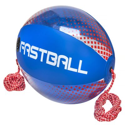 Full Throttle 341200-500-999-24 Fastball Tube Rope W/Inflatable Ball Blue 2 Rider