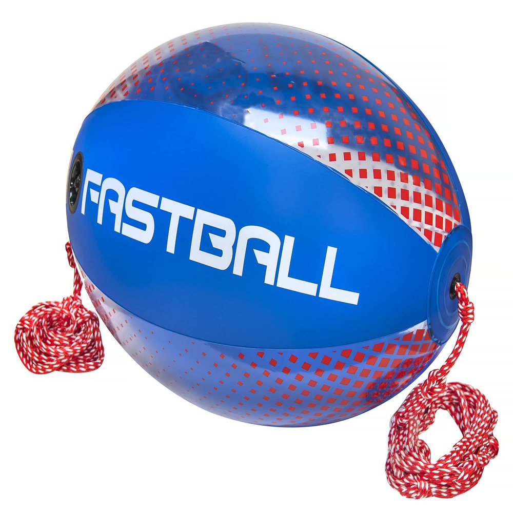 Full Throttle 341200-500-999-24 Fastball Tube Rope W/Inflatable Ball Blue 2 Rider
