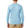 SG Edge Mens UPF 50+ Rash Guard Swim Shirt Long Sleeve Moisture Wicking Quick Dry Lightweight Wrinkle-Resistant Fishing Running Hiking Powder Blue view 4