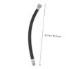 Toddmomy 2pcs Bike Pumps for All Bikes Biking Accessories Air Hose Extension Bicycle Pump Extension Tube Extension Tube for Pump Extender Inflator Valve Riding Air Pump Black Extension Hose view 2
