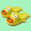 MEADOO Frog Slippers,Frog Flip Flops, Thickness Bath Slipper, Funny Frog Slides, Bass Slides,Beach & Shower Shoes (40-41, green-C, numeric_8_point_5) view 2