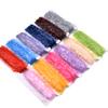 megrez sport 5M/10M Tinsel Chenille Line Crystal Flash Line Multi Colors Fly Fishing Tying Material for DIY Streamer or Nymph Flies (A.5M On Cards) view 3