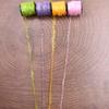 megrez sport 5M/10M Tinsel Chenille Line Crystal Flash Line Multi Colors Fly Fishing Tying Material for DIY Streamer or Nymph Flies (A.5M On Cards) view 4