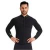 Wetsuit Top Men's 3mm Neoprene Wetsuits Jacket,Front Zipper Long Sleeves Diving Suit for Swimming,Snorkeling,Scuba Diving,Surfing (3FT-MN-L) view 3