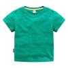 Boys and Girls' Classic Fit Crewneck T Shirt | Organic Cotton Soft Multi Pack Short Sleeve Newborn (Green, 3-4 Years) view 1